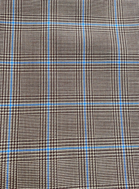 Sample Sale - Munkispanner Original Tailored Pure New Wool Checked Skirt