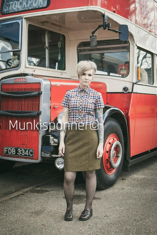 Munkispanner Original - Made to order Antique Gold/Black Tonic Skirt